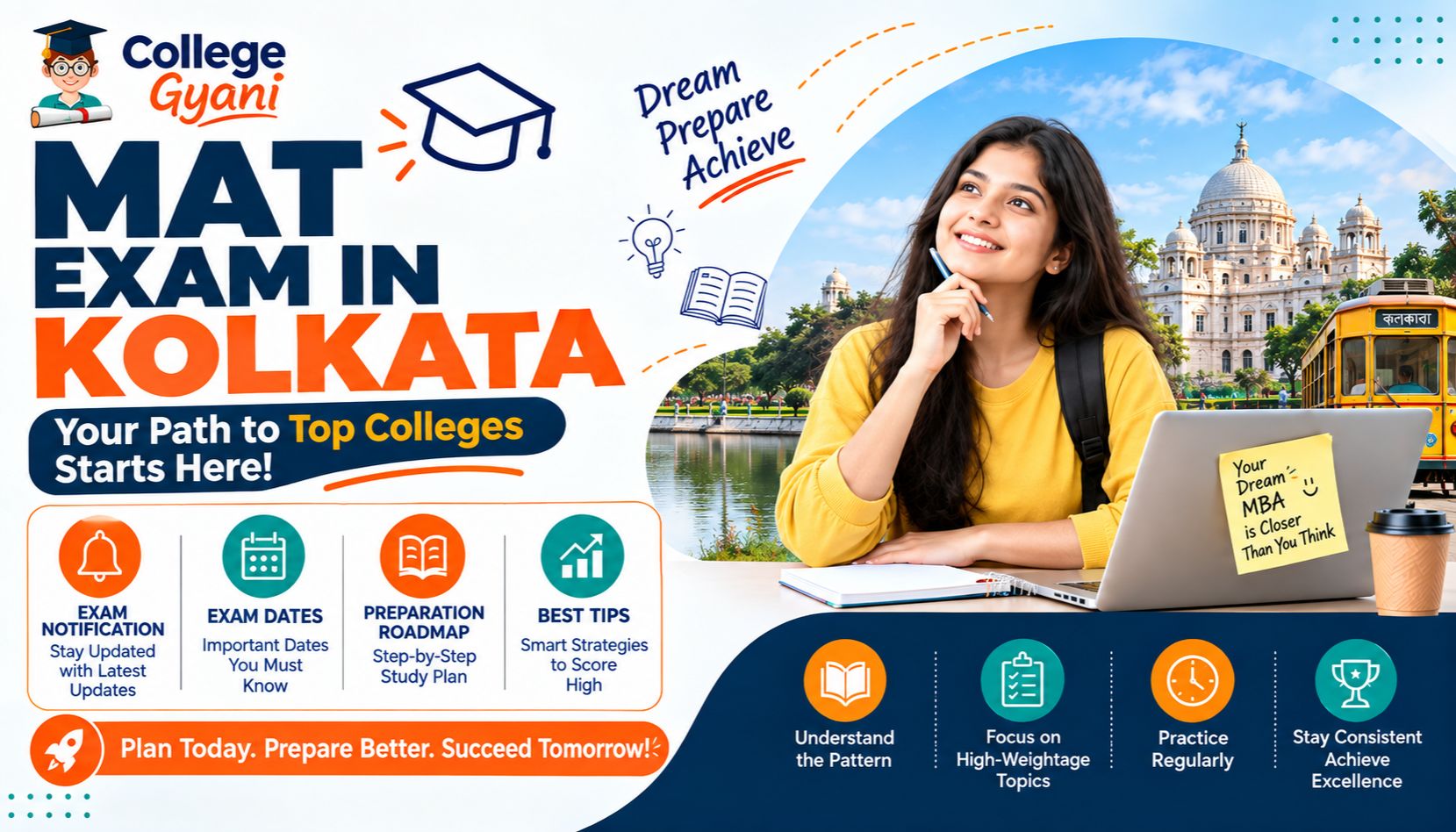 MAT Exam in Kolkata for Exam Preparation Tips